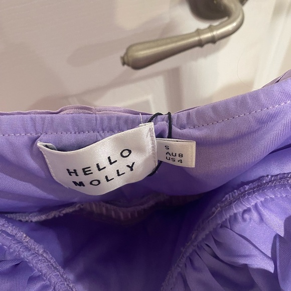 CHASE THE BLUES MAXI DRESS LILAC- HELLO MOLLY - Picture 7 of 8